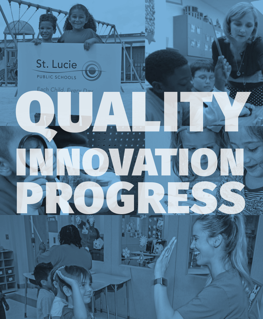 quality, innovation, progress